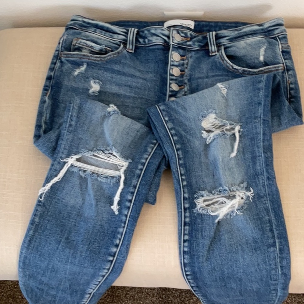Vervet button fly jeans